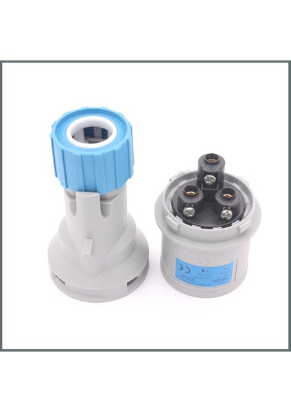 Cee Norm Düz Fiş 32A (IP44) 230V 2P+T h:6