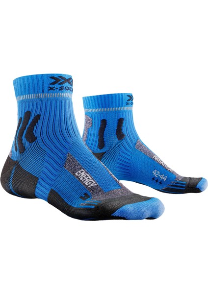 X-Socks Marathon Energy 4.0 Erkek Çorap Yüksek Performans İçin Tasarlandı Mavi