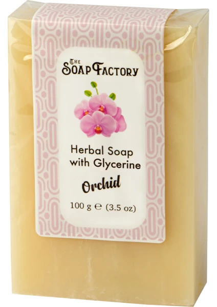 The Soap Factory Gliserinli Orkide Sabunu 100 g - Mükemmel Saçlar ve Daha Parlak Bir Cilt İçin - Doğal - Cildi Güzelleştirir - Tüm Cilt Tipleri İçin