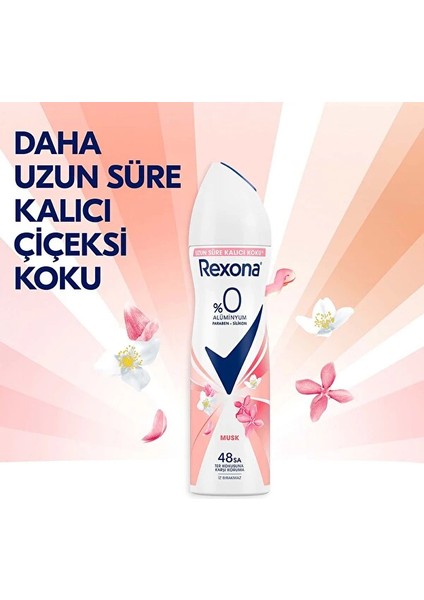 Musk Deodorant 3 x 150 ml