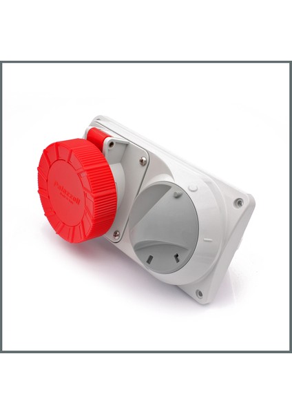 Prima Serisi Anahtarlı Priz 32A (IP55) 400V (Yatay) 3P+T h:6