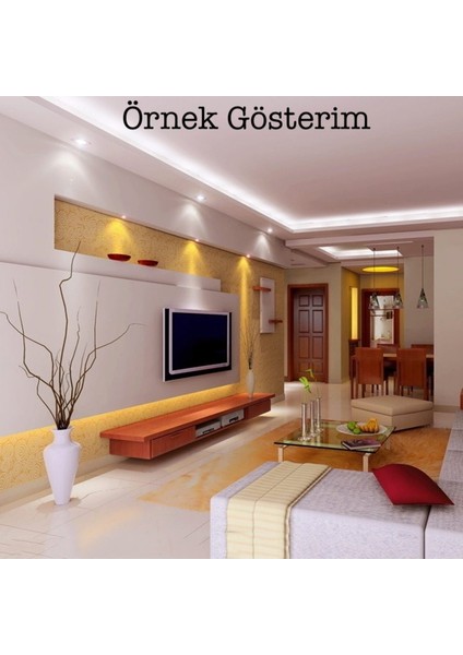 Kamelya LED Çerçeveli Kristal Yuvarlak Dekoratif Cam Spot CT-6670 fiyatları