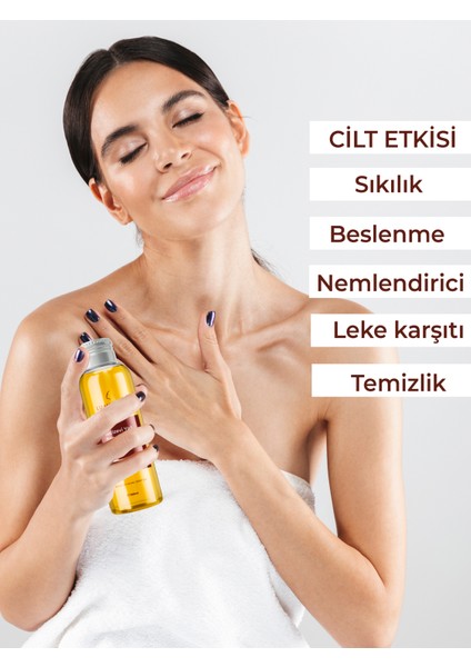 Mucizevi Bakım Yağı Saç ve Vücut Bakım Nemlendirici ve Onarıcı Leke Karşıtı Sarı Kantaron Yasemin Argan Zeytin Avokado Yağı 100 ml