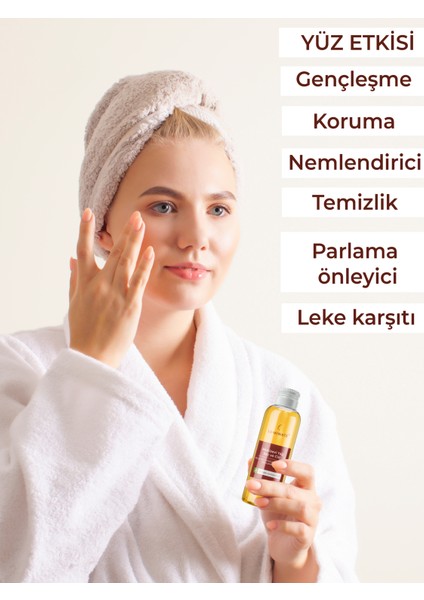 Mucizevi Bakım Yağı Saç ve Vücut Bakım Nemlendirici ve Onarıcı Leke Karşıtı Sarı Kantaron Yasemin Argan Zeytin Avokado Yağı 100 ml