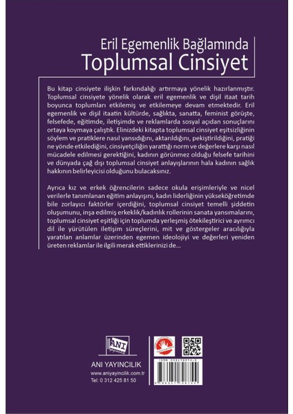 Eril Egemenlik Bağlamında Toplumsal Cinsiyet fiyatları