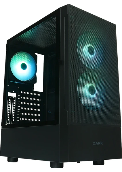 Gtpro 3X12CM Argb Fan, Usb3.0, Mesh Ön Panel, T-Glass Atx Oyuncu Kasas (Dkchgtpro)