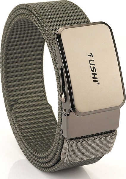 120 cm Erkek Bel Kemeri - Koyu Gri (Yurt Dışından)