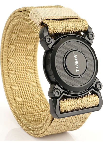 125 cm Erkek Bel Kemeri - Haki (Yurt Dışından)