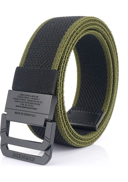 120 cm Erkek Bel Kemeri - Koyu Yeşil (Yurt Dışından)