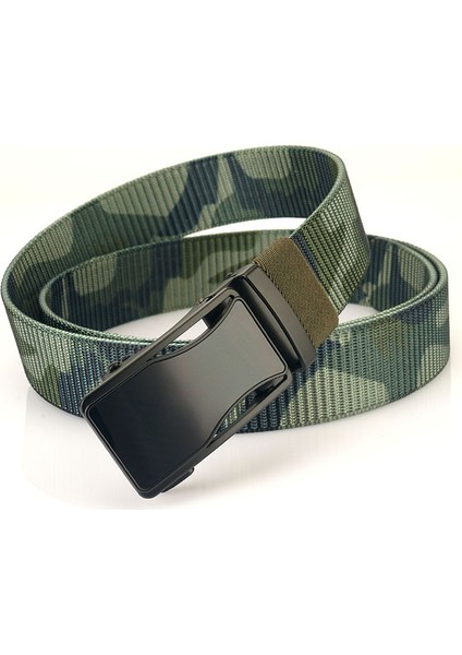 120 cm Erkek Bel Kemeri - Koyu Yeşil (Yurt Dışından)