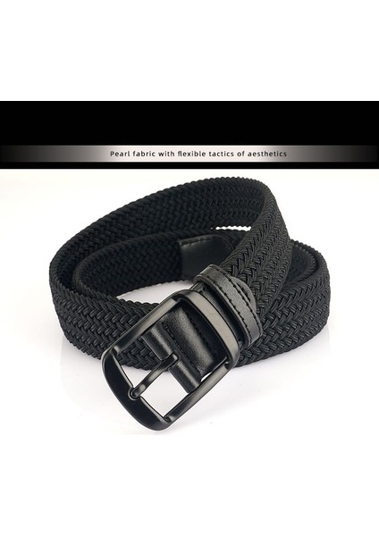 110 cm Erkek Bel Kemeri - Siyah (Yurt Dışından) fiyatları