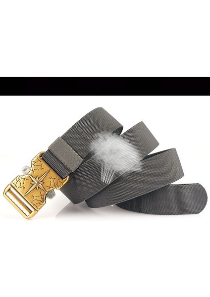 125 cm Erkek Bel Kemeri - Siyah (Yurt Dışından)