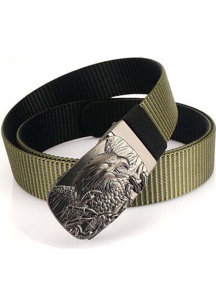 120 cm Erkek Bel Kemeri - Koyu Yeşil (Yurt Dışından)