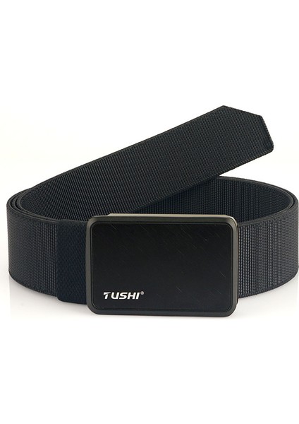 120 cm Erkek Bel Kemeri - Siyah (Yurt Dışından)