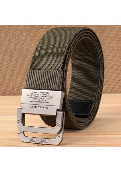 120 cm Erkek Bel Kemeri - Koyu Yeşil (Yurt Dışından)