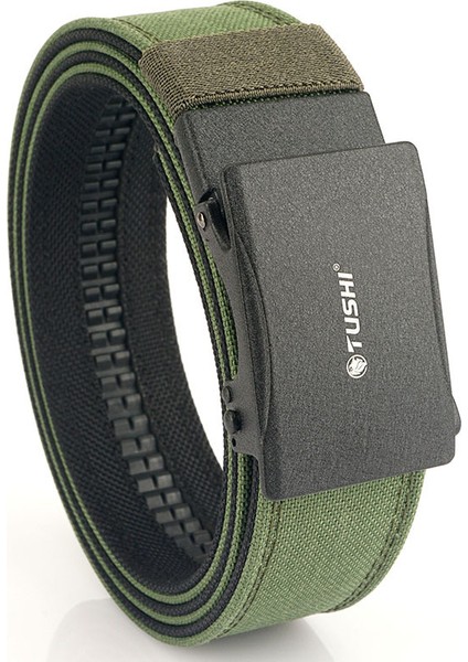 120 cm Erkek Bel Kemeri - Koyu Yeşil (Yurt Dışından)