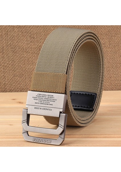 120 cm Erkek Bel Kemeri - Haki (Yurt Dışından)