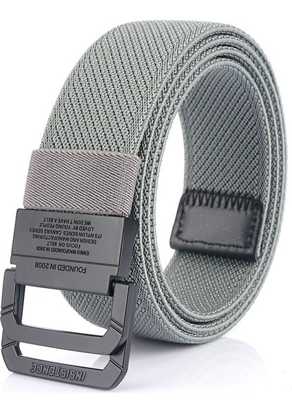 120 cm Erkek Bel Kemeri - Gri (Yurt Dışından)