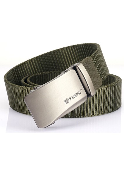 120 cm Erkek Bel Kemeri - Koyu Yeşil (Yurt Dışından)