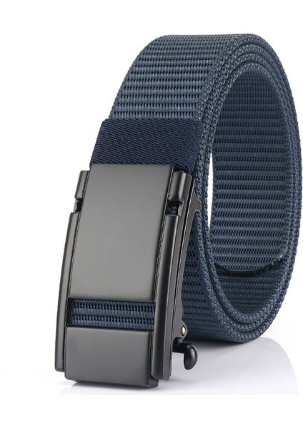 Otomatik Toka Kemer Erkek Naylon Örgülü Kemer (Yurt Dışından)