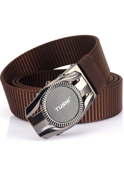 120 cm Erkek Bel Kemeri - Koyu Kahverengi (Yurt Dışından)