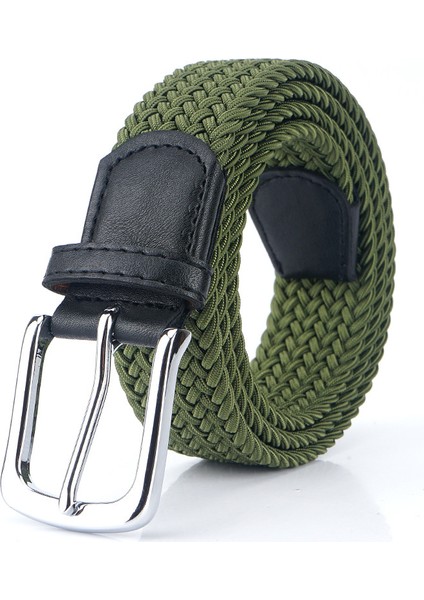 115 cm Erkek Bel Kemeri - Koyu Yeşil (Yurt Dışından)