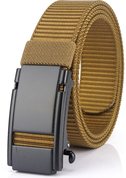 Otomatik Toka Kemer Erkek Naylon Örgülü Kemer (Yurt Dışından)