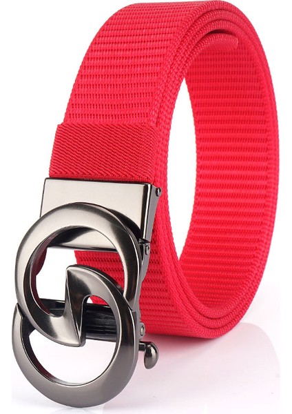 Spor Otomatik Toka Örgülü Kemer (Yurt Dışından)