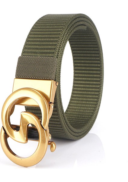 Erkek Için Hava Sporları Otomatik Toka Örgülü Kemer (Yurt Dışından)