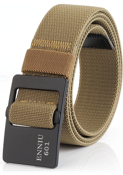 Erkek Elastik Streç Örgülü Kemer Kemer (Yurt Dışından)