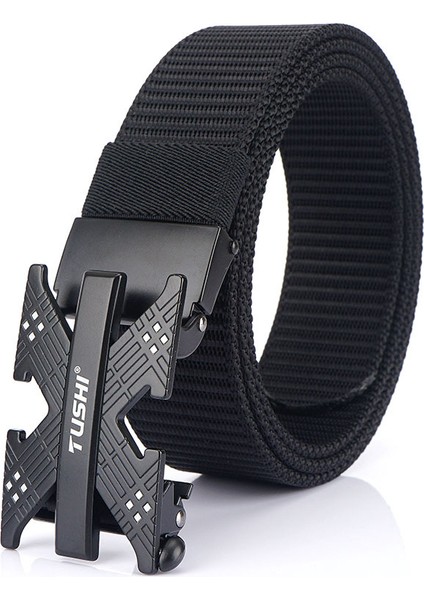 Alaşım Otomatik Toka Naylon Kemer Erkek (Yurt Dışından)