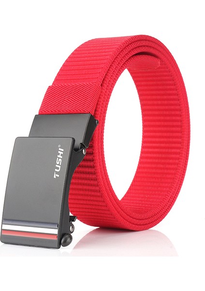 Dişsiz Alaşım Otomatik Toka Naylon Kemer (Yurt Dışından)