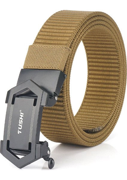 Kemer Erkek Moda Otomatik Toka Tuval Erkek (Yurt Dışından)