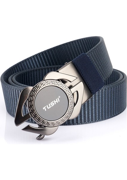 Erkek Modası Naylon Örgülü Otomatik Tokalı Kemer (Yurt Dışından)