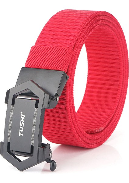 Kemer Erkek Moda Otomatik Toka Tuval Erkek (Yurt Dışından)