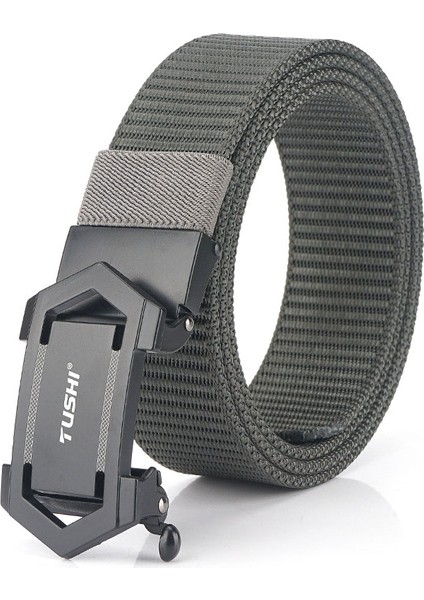 Kemer Erkek Moda Otomatik Toka Tuval Erkek (Yurt Dışından)