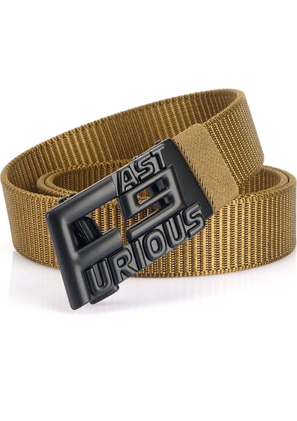 Kemer Erkek Dişsiz Erkek Kemeri Naylon Kanvas (Yurt Dışından)