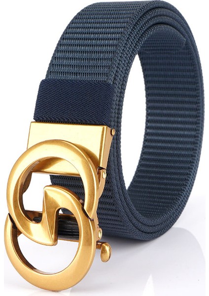 Erkek Için Hava Sporları Otomatik Toka Örgülü Kemer (Yurt Dışından)