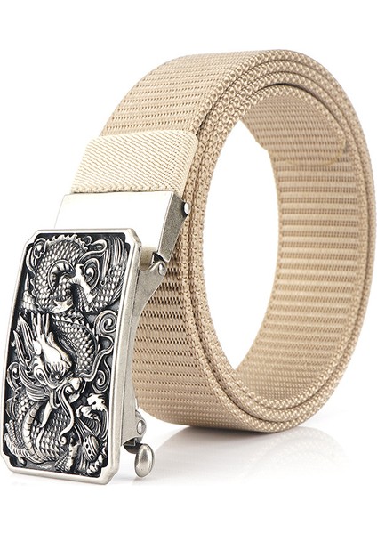 Naylon Erkek Kemeri Dişsiz Tokalı Kemer (Yurt Dışından)