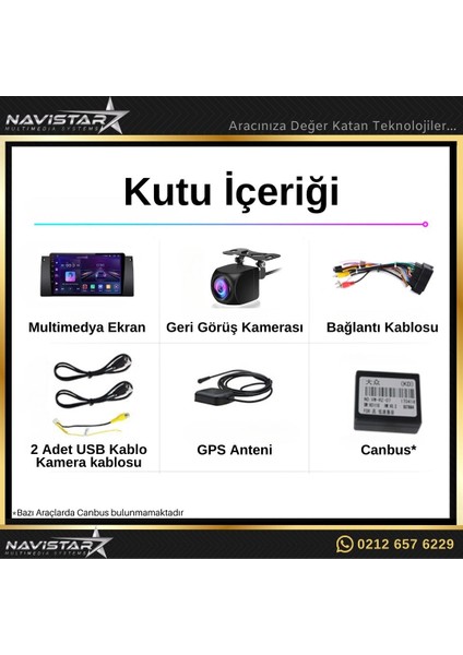 Bmw E39 1995-2004 Model 2gb + 32GB Android 13 Kablosuz Carplay N fırsatları