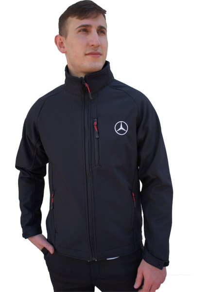 Softshell Mont Mercedes-Benz Amg Siyah