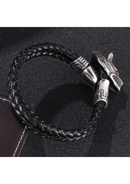 Erkek Örgü Bileklik - Siyah (Yurt Dışından) modelleri