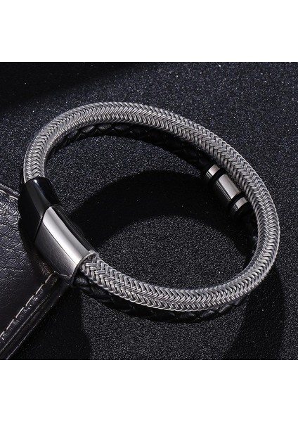 Erkek Titanyum Bileklik - Siyah (Yurt Dışından) modelleri