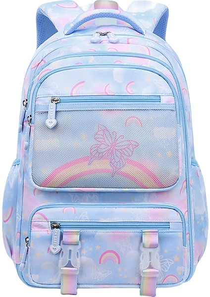 Su Geçirmez Büyük Kapasiteli Sırt Çantası - Mavi (Yurt Dışından)