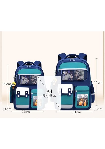 Sevimli Öğrenci Sırt Çantası - Mavi (Yurt Dışından) fırsatları