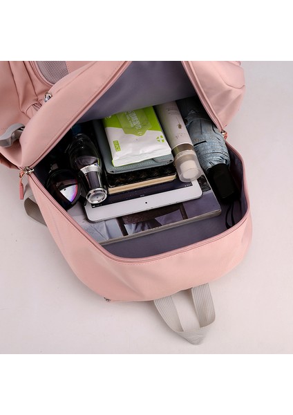 Büyük Kapasiteli Öğrenci Sırt Çantası - Pembe (Yurt Dışından) modelleri