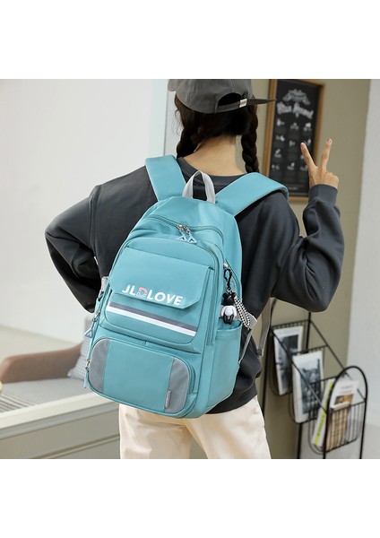 Büyük Kapasiteli Öğrenci Sırt Çantası - Pembe (Yurt Dışından) indirimleri