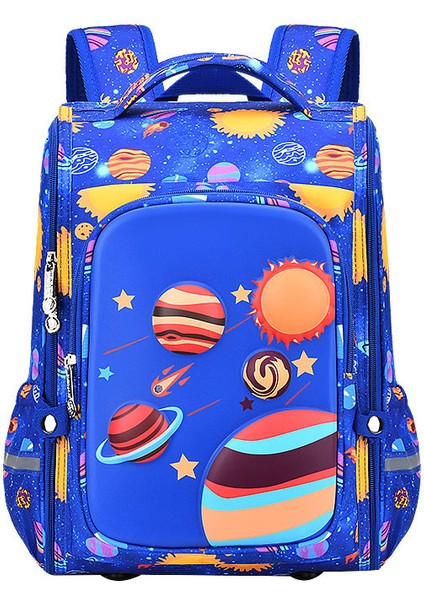 Büyük Kapasiteli Öğrenci Sırt Çantası - Açık Mavi (Yurt Dışından)