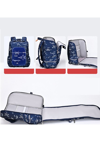 Büyük Kapasiteli Öğrenci Sırt Çantası - Açık Mavi (Yurt Dışından) modelleri