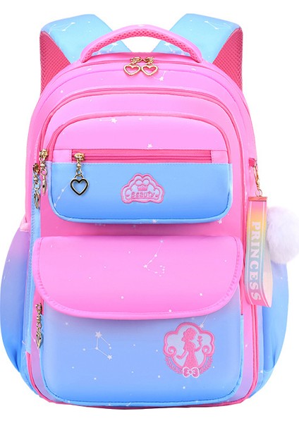 Büyük Kapasiteli Öğrenci Sırt Çantası - Mavi (Yurt Dışından)